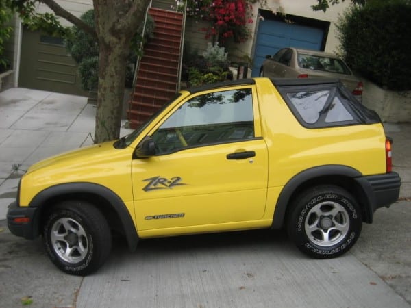 Researching The 2003  Chevy  Tracker Convertible