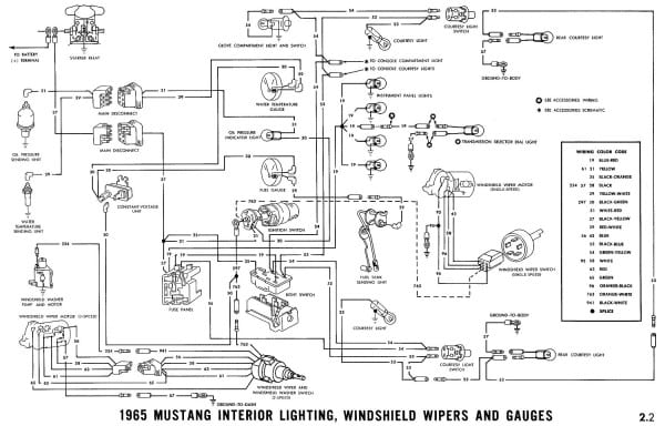 1965 Mustang Wiring Diagrams