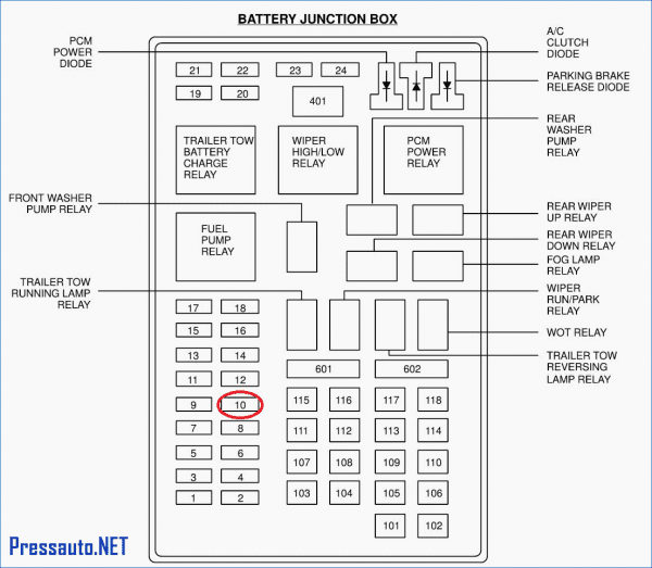 2006 Ford Expedition Fuse Box Wiring Schematic