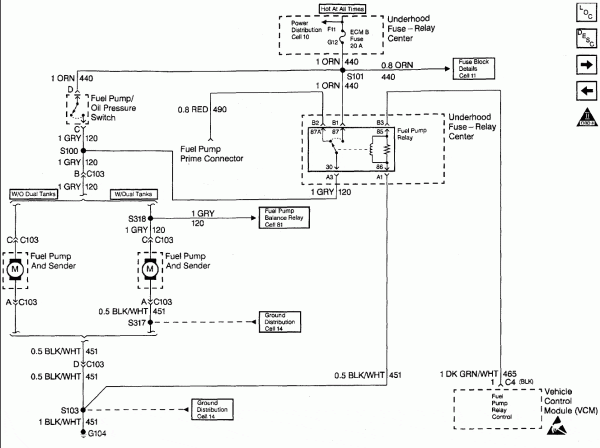 Gmc Fuel Pump Diagrams