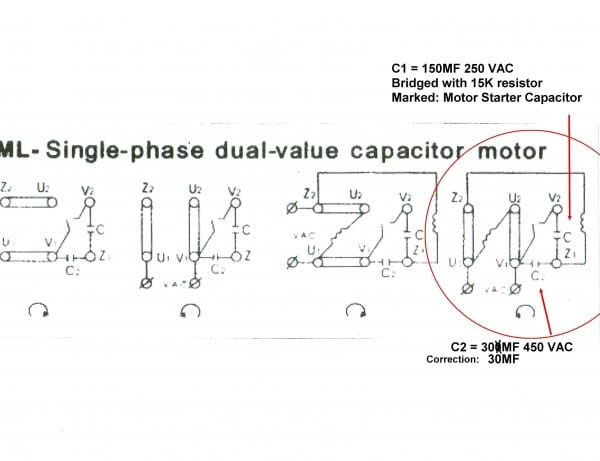 6 Wire Electric Motor Wiring Diagram