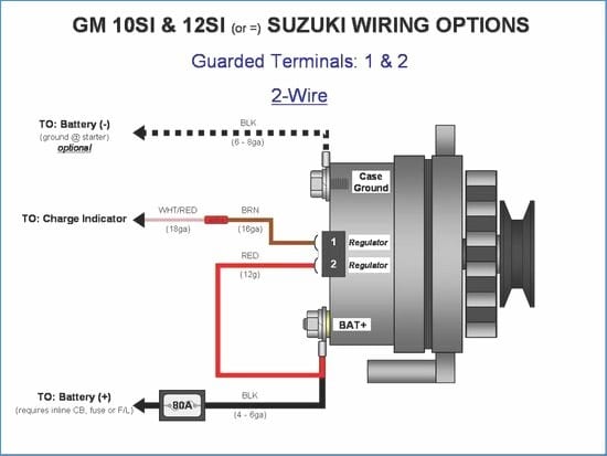 Two Wire Gm Alternator Wiring