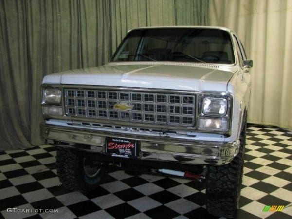 1980 White Chevrolet Blazer K5 4x4  46244216 Photo  5