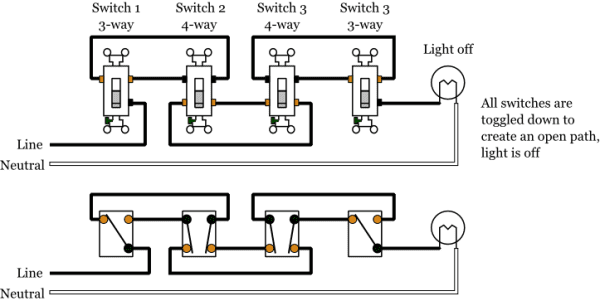 4 Position Switch Wiring Diagram For