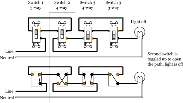 4 Position Switch Wiring Diagram For