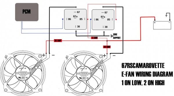 Chevy Electric Fan Wiring Diagram