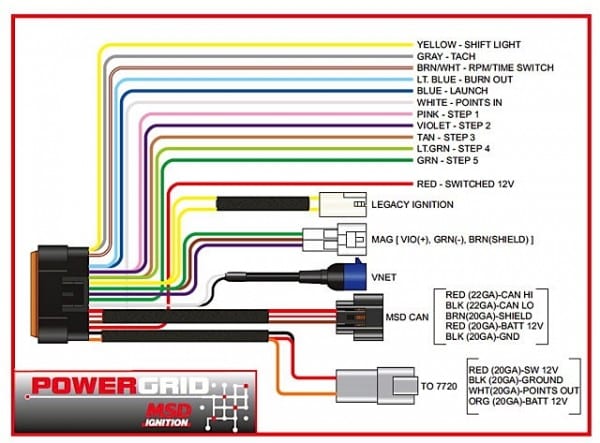 Msd Digital 7 Wiring Diagram
