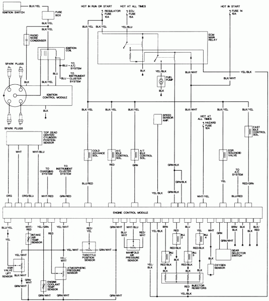 1994 Honda Prelude Wiring Diagram
