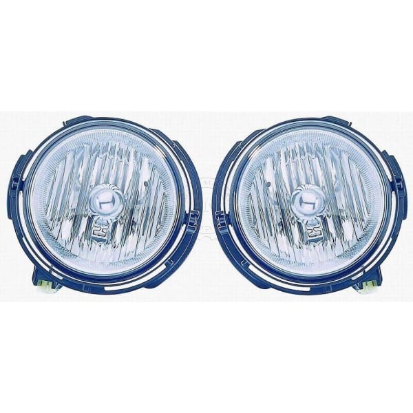 Fog Driving Lights Lamps Left Lh Right Rh Pair Set For 06 Chevy