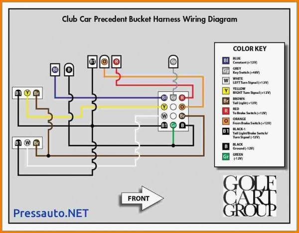 Club Car Golf Cart Wiring Diagram