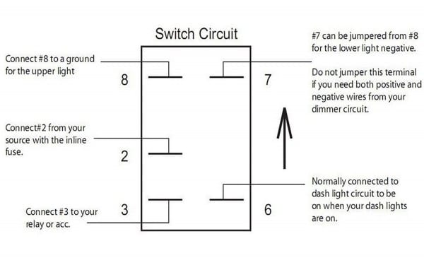 Carling Switch Wiring Diagram For Technologies Rocker On Car 12v