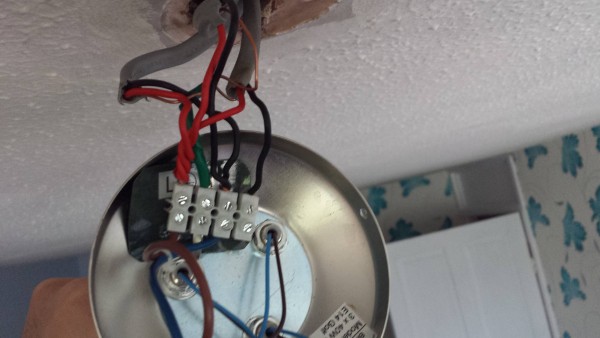 Electrical Wiring Cute Ceiling Light Connection