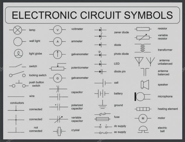 Collection Control Wiring Diagram Symbols Printable Diagrams Also