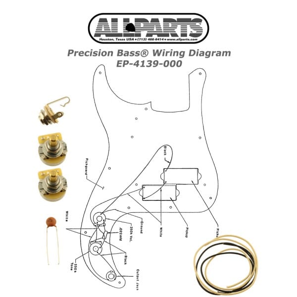 Precision Bass Wiring Kit