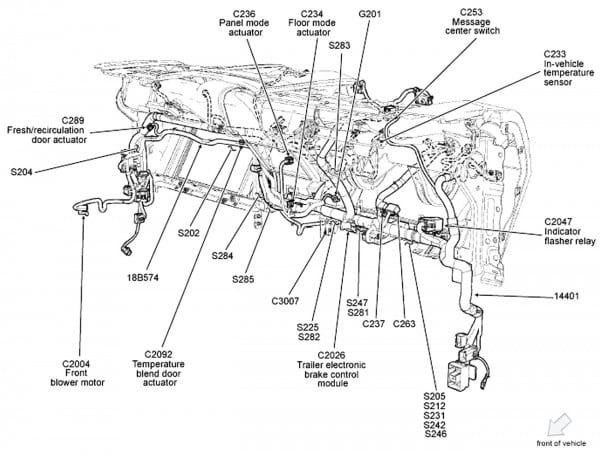 Ford 5 4 Engine Diagram Ford F150 Wiring Harness Diagram Webtor