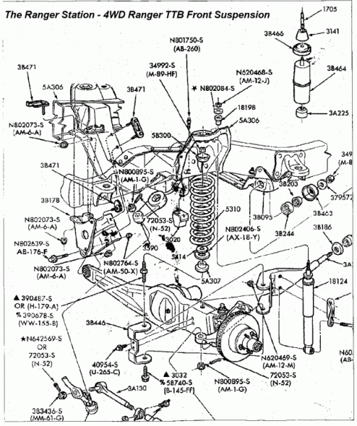 2008 Ford F550 Front Suspension Diagram