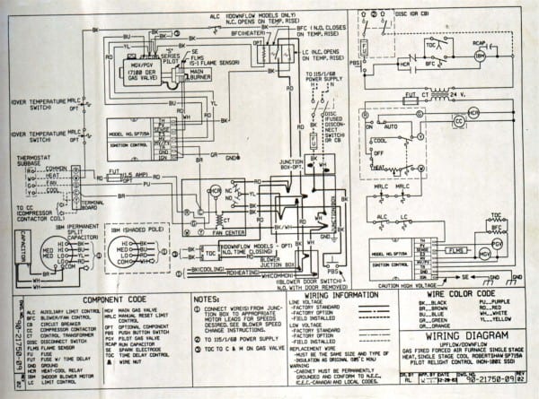 Goodman Furnace Wiring Diagram Thoritsolutions Com Within