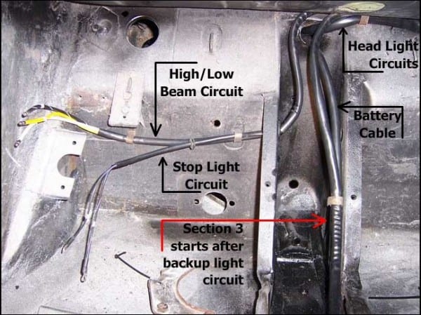 Porsche 356 Headlight Wiring