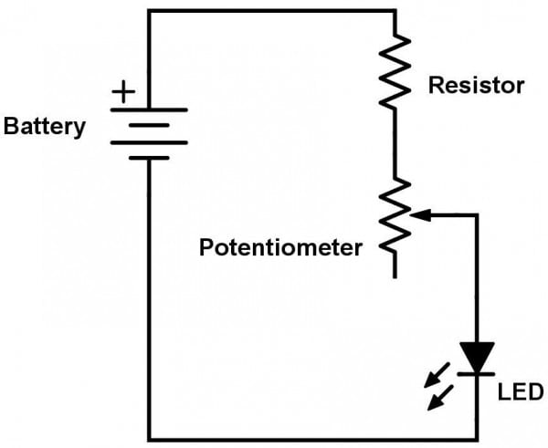 Potentiometer Wiring Schematic