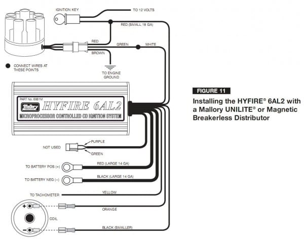 Mallory Unilite Distributor Wiring Diagram 0 For Mallory Unilite