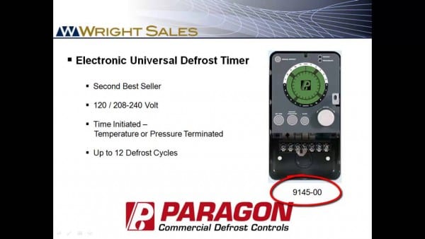 Paragon Defrost Timers 8145 And 9145 Overview