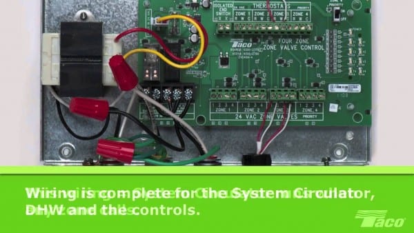 How To Wire A System Circulator To A Taco Zone Valve Control (zvc