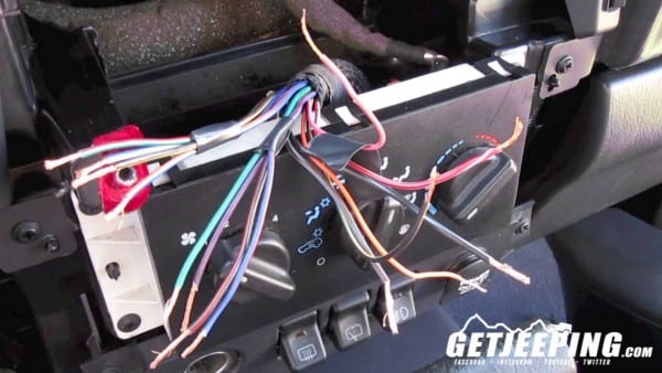 How To  Install Stereo Wire Harness In A 1997 To 2001 Jeep
