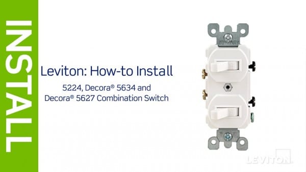 Leviton Presents  How To Install A Combination Device With Two