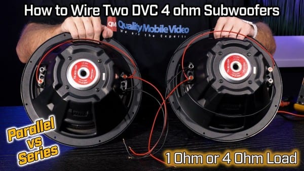 Wiring Two Subwoofers Dvc 4 Ohm