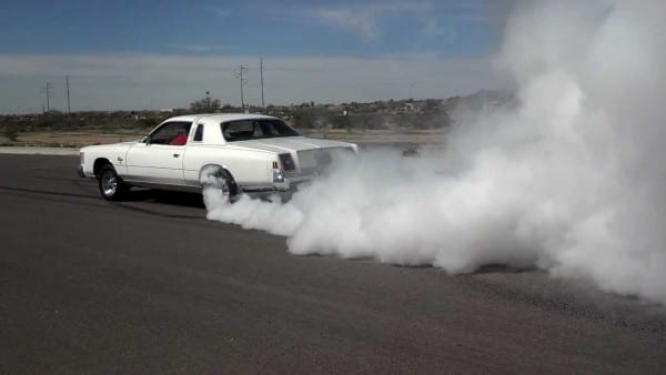 78 Chrysler Cordoba Burnout