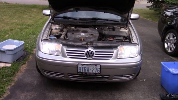 2002 Volkswagen Jetta 4000 Lumen Led Headlight Unboxing And
