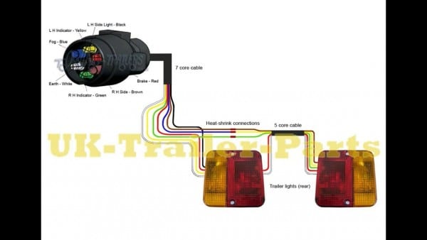 7 Pin 'n' Type Trailer Plug Wiring Diagram