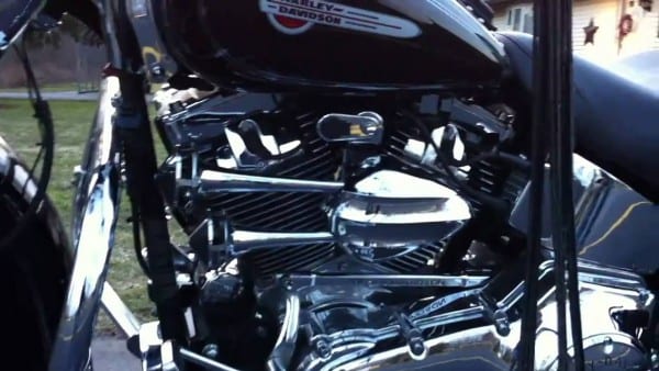 Metalarts Air Horn On Harley Heritage Softail Classic