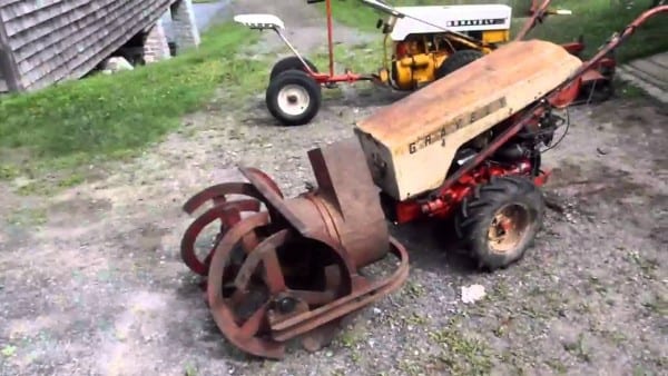 1964 Gravely Model L8 Super With Square Chute  Dog Eater  Snow