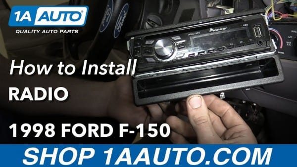 How To Install Replace Radio 1998 Ford F