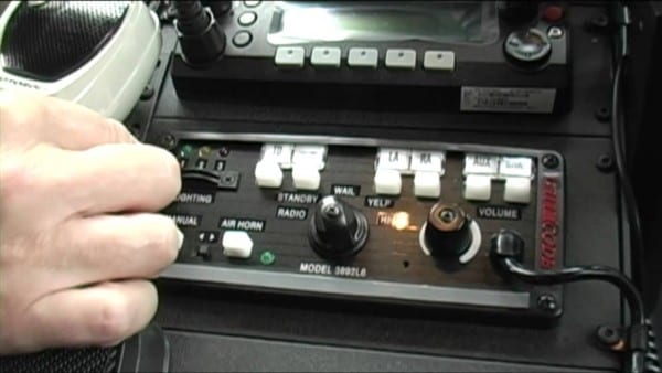 Code 3 Mastercom B Series Siren W  Light Controls