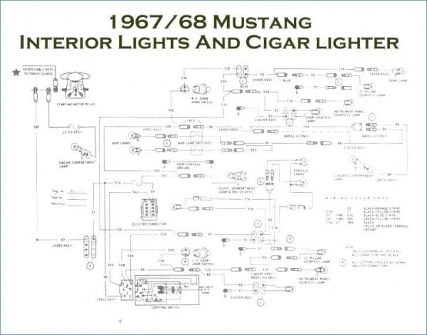 89 Mustang Horn Wiring Diagram