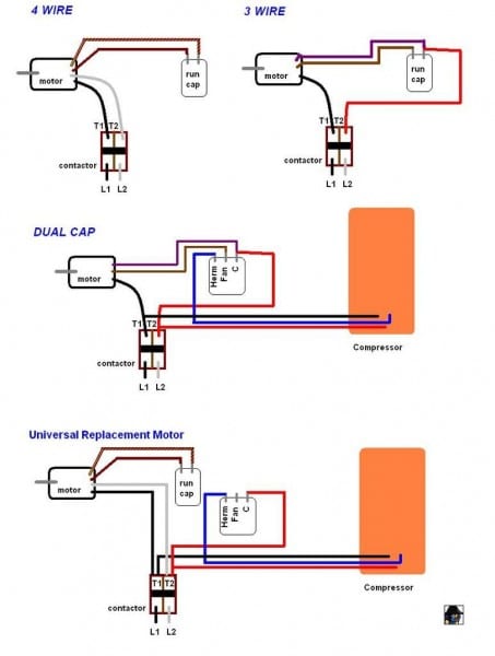 New Ac Condenser Fan Motor Wiring Diagram 11 In How To Wire