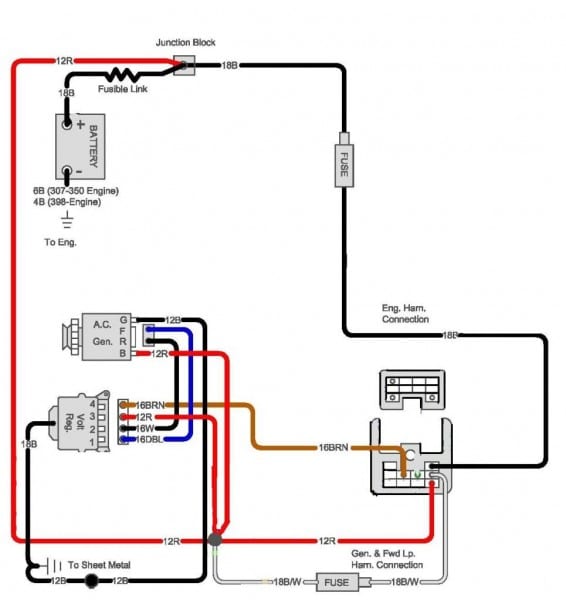 Repair Guides Wiring Diagrams Autozone Com And Chevy Alternator