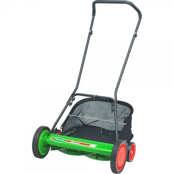 Scotts 20 In  Manual Walk Behind Reel Mower With Grass Catcher