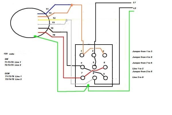 Marathon Electric Motors Wiring Diagram