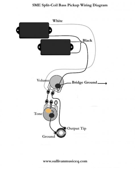 Precision Bass Wiring Diagram