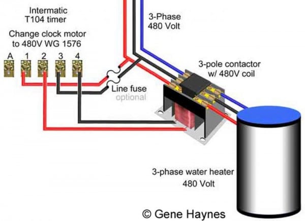 480 3 Phase Heater Wiring Diagram