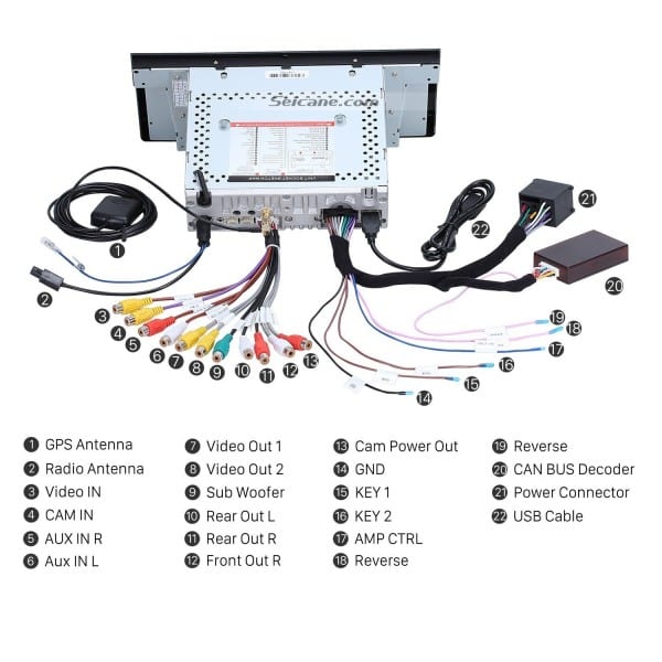 Car Sub And Amp Wiring Diagram