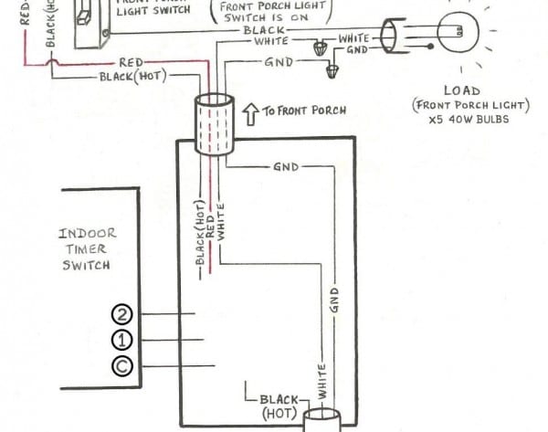 Wiring Two Lights To One Switch Diagram â Bigapp Me