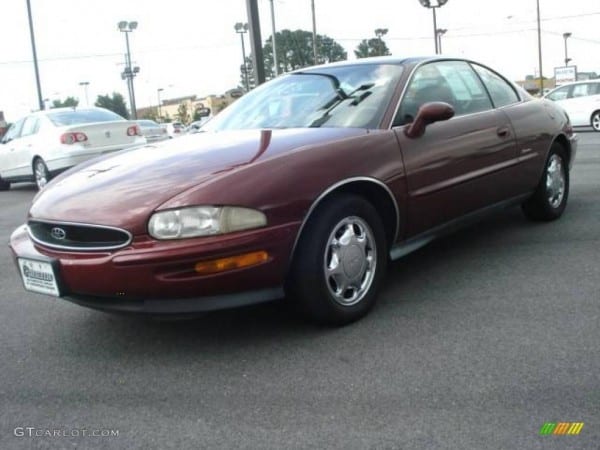 1998 Bordeaux Red Pearl Buick Riviera Supercharged Coupe  10101237