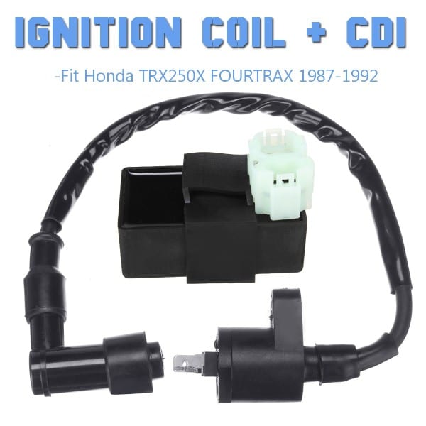 12v Ignition Coil +cdi For Honda Trx250x Fourtrax 1987 1988 1989