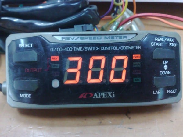 Tacra's Diy Garage  Apexi Rev Speed Meter (rsm)