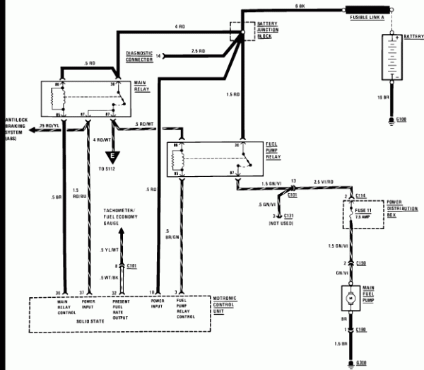 Bmw Fuel Pump Wiring Diagram