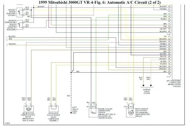 01 Mitsubishi Eclipse Ac Wiring Diagram